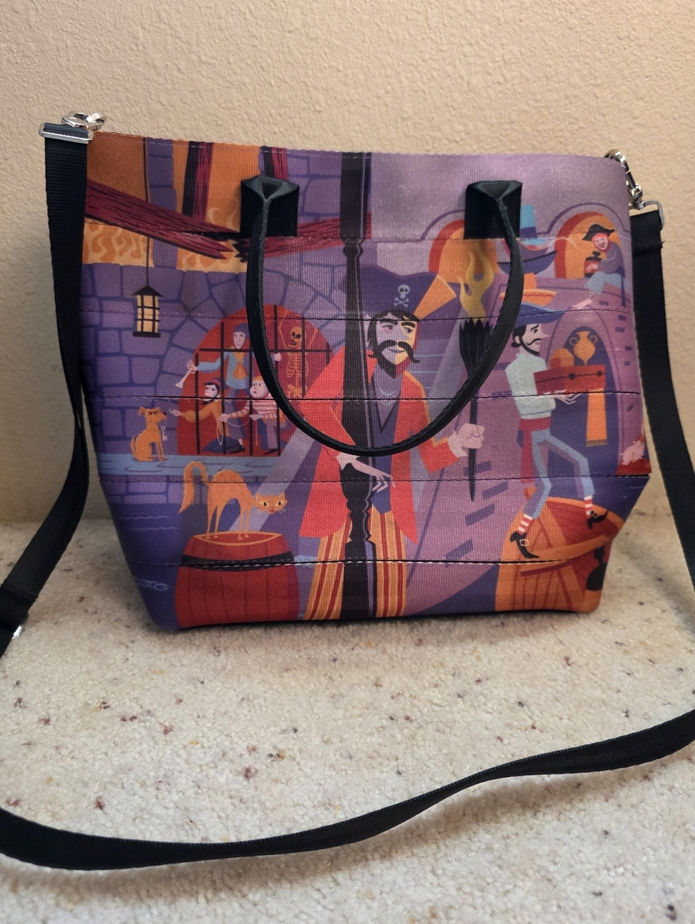 Harveys For Wonderground Gallery Shag Pirates Of The Caribbean Tote